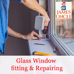 Glass Window fitting & Repairing Mr. Goutam Das in Belgharia